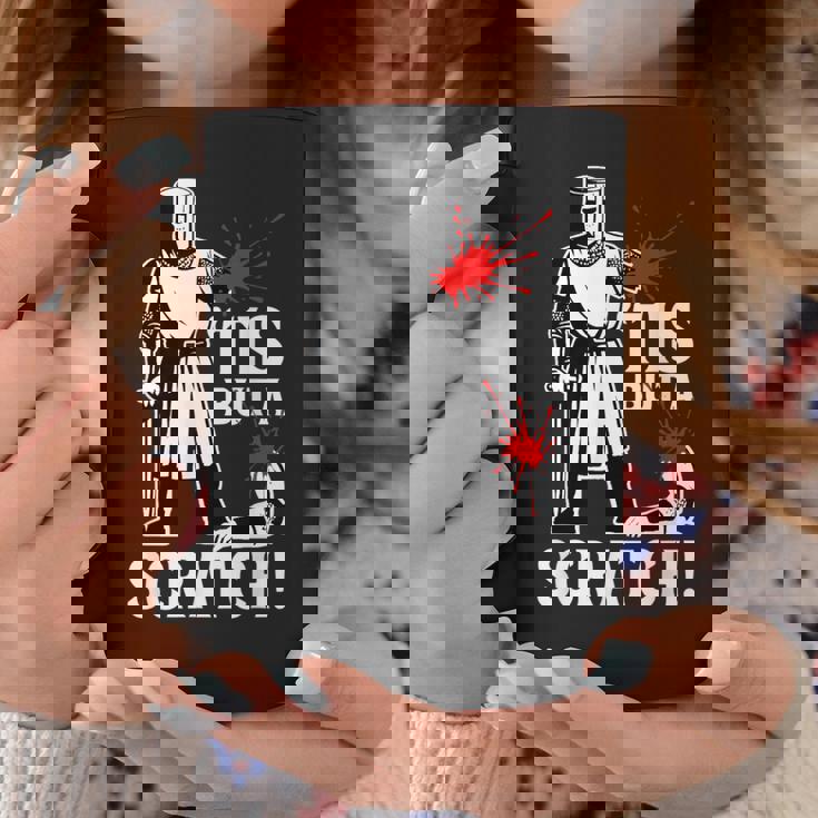 Tis But Acratch 面白い 中世の戦士 ユーモア 騎士 コーヒーマグ 面白い贈り物