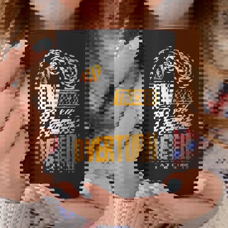 Tow Trucker Is My Name Overturn Is My Game Driver Wrecker 長袖tシャツ コーヒーマグ 面白い贈り物