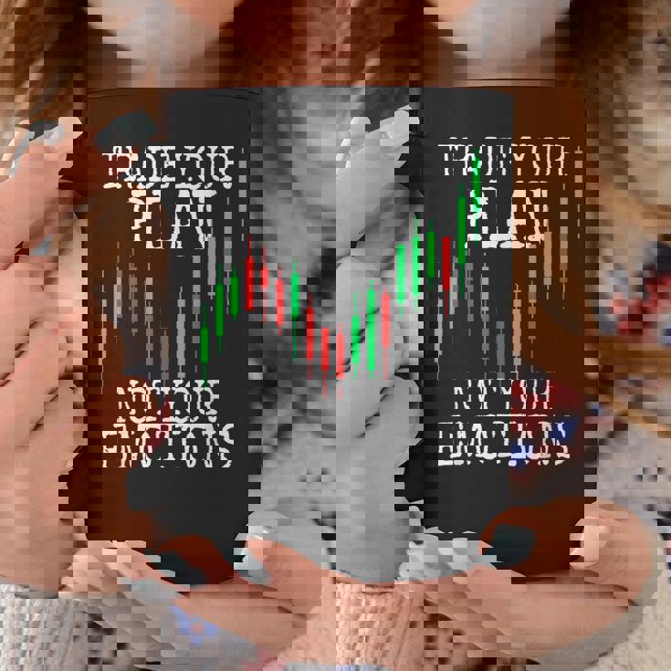 Trade Your Plan Not Your Emotions トレーディング投資家トレーダー株式証券取引所 コーヒーマグ 面白い贈り物