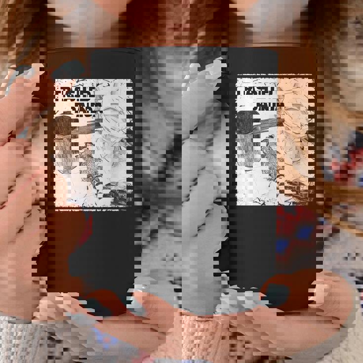 Trashed Panda Racoon Trend コーヒーマグ 面白い贈り物