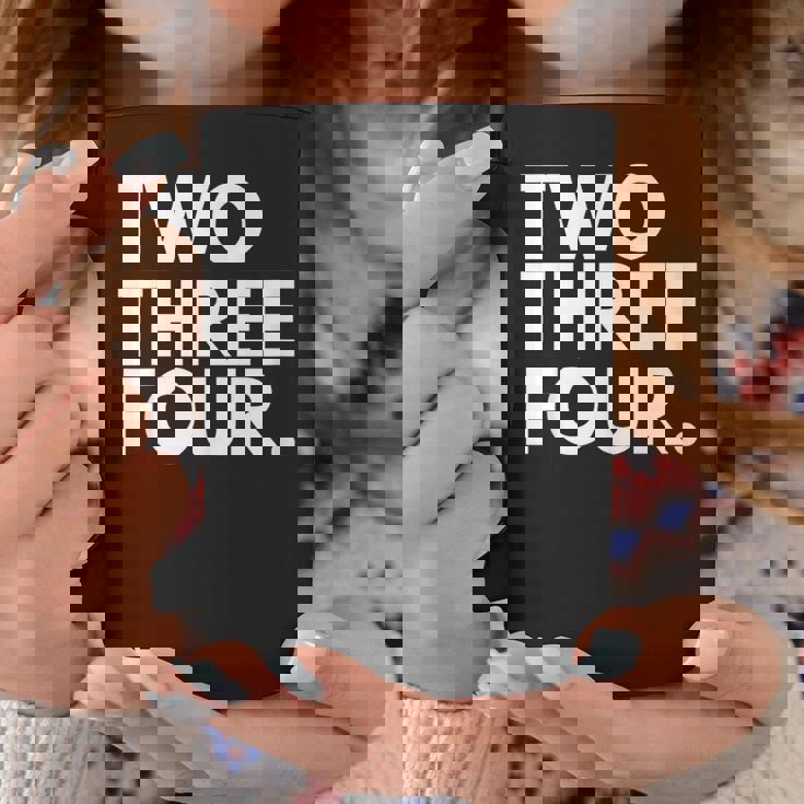 Two Three Four 市外局番 234 アクロン オハイオ州 米国 コーヒーマグ 面白い贈り物
