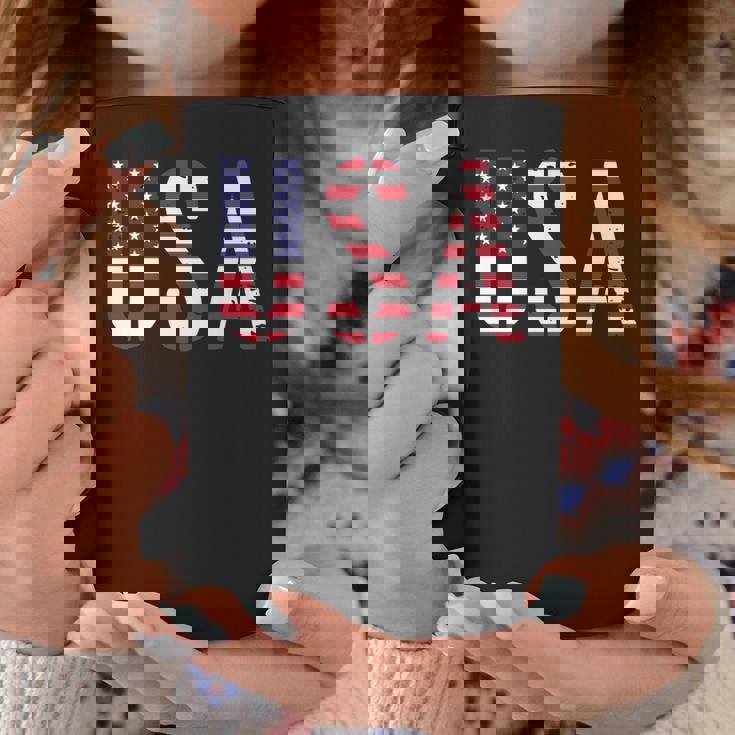Usa アメリカの国旗の色のアメリカ 長袖tシャツ コーヒーマグ 面白い贈り物