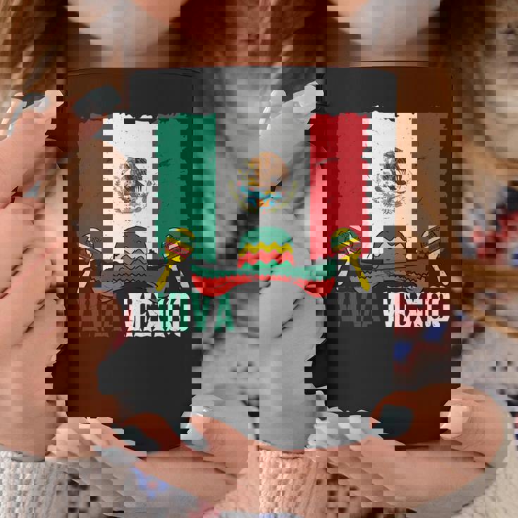 Viva Mexico ソンブレロ インディペンデンス メキシコ 国旗 メキシコ 長袖tシャツ コーヒーマグ 面白い贈り物