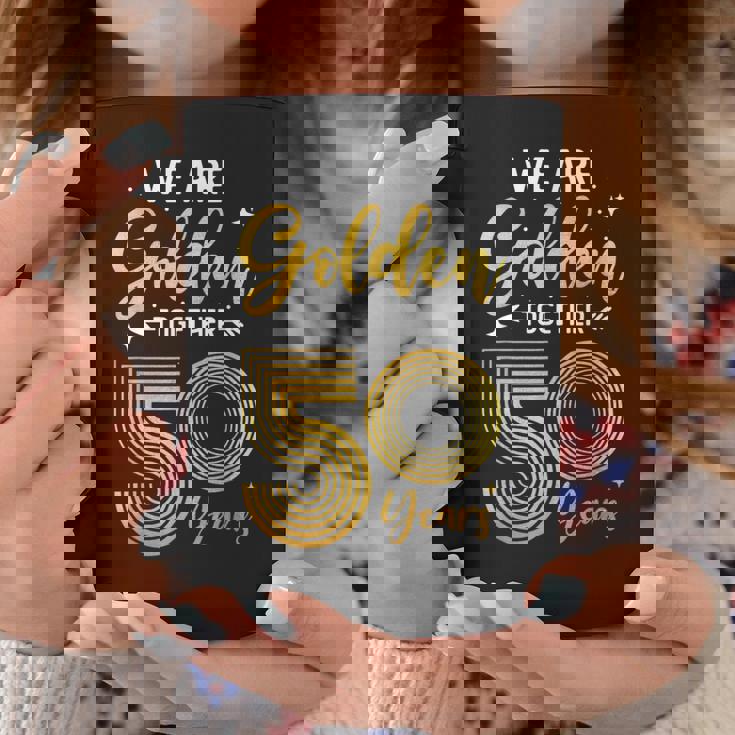 We Golden Together 50年 結婚50周年記念 結婚記念日 コーヒーマグ 面白い贈り物