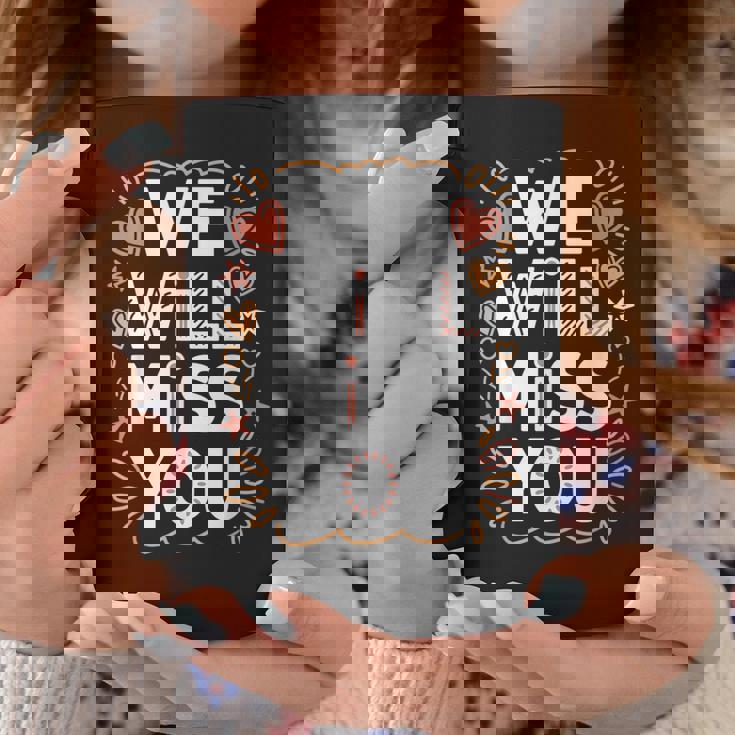 We Will Miss You 送別メッセージ 同僚 退職会 コーヒーマグ 面白い贈り物