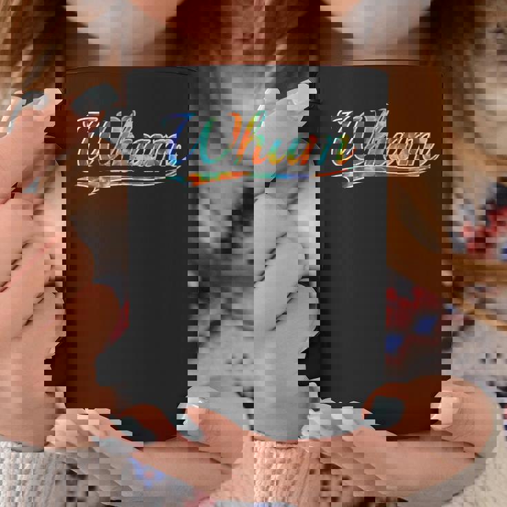 Wham Comic Booktyle Retroound Effect Tie Dyeintage コーヒーマグ 面白い贈り物