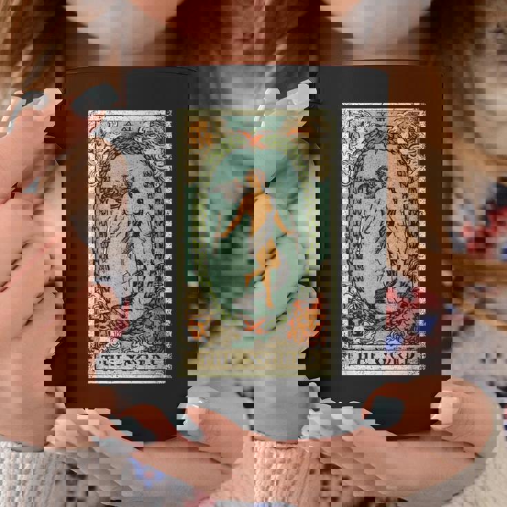 The World タロットカードtシャツ、The World タロットカードtシャツ、 コーヒーマグ 面白い贈り物