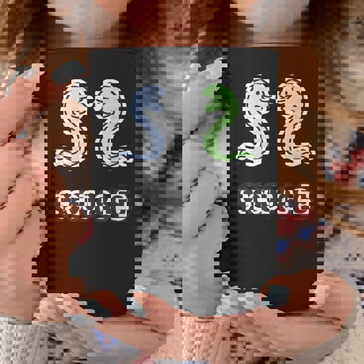 You & 巳《蛇》へび 巳年【どうぶつフレンズ】干支 十二支 2025 ゆるくて かわいい 動物 面白い コーヒーマグ 面白い贈り物