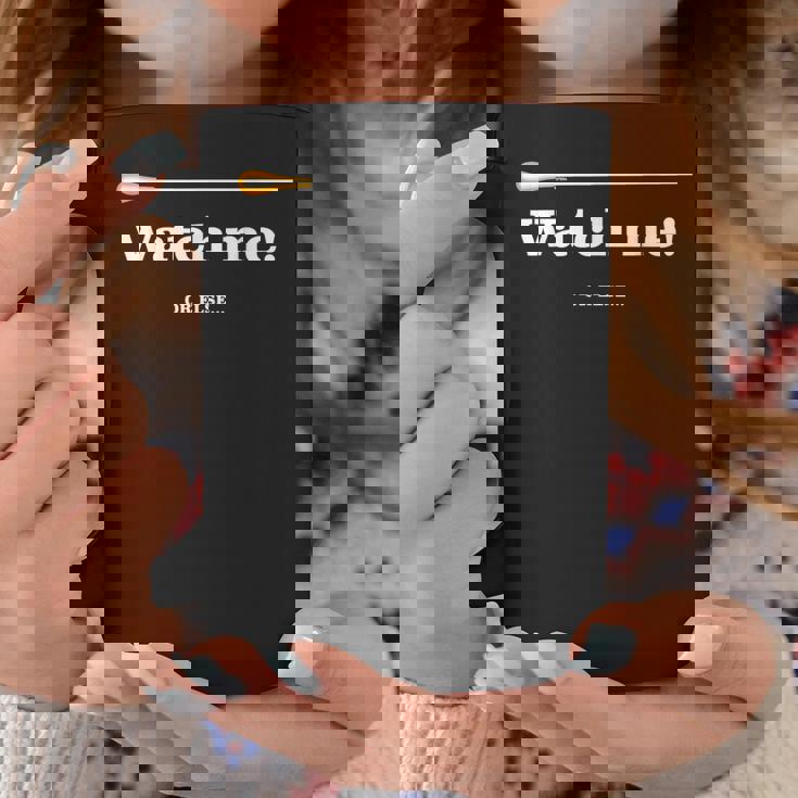 「 Watch Me Or Else 」「 私を見て！」最高の音楽監督に贈られる面白い音楽指揮者のミーム コーヒーマグ 面白い贈り物