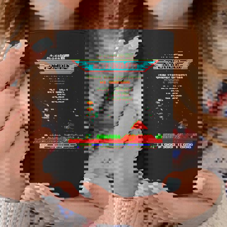 「グラディウス」上上下下左右左右ba スタート 長袖tシャツ コーヒーマグ 面白い贈り物