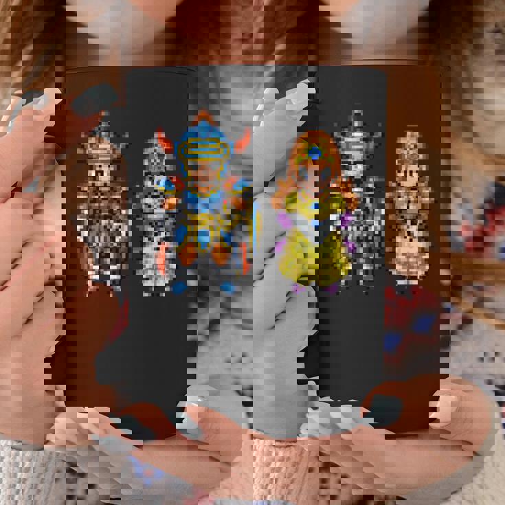 【公式】Hd-2D版『ドラゴンクエストi』キャラクタードット 長袖tシャツ コーヒーマグ 面白い贈り物