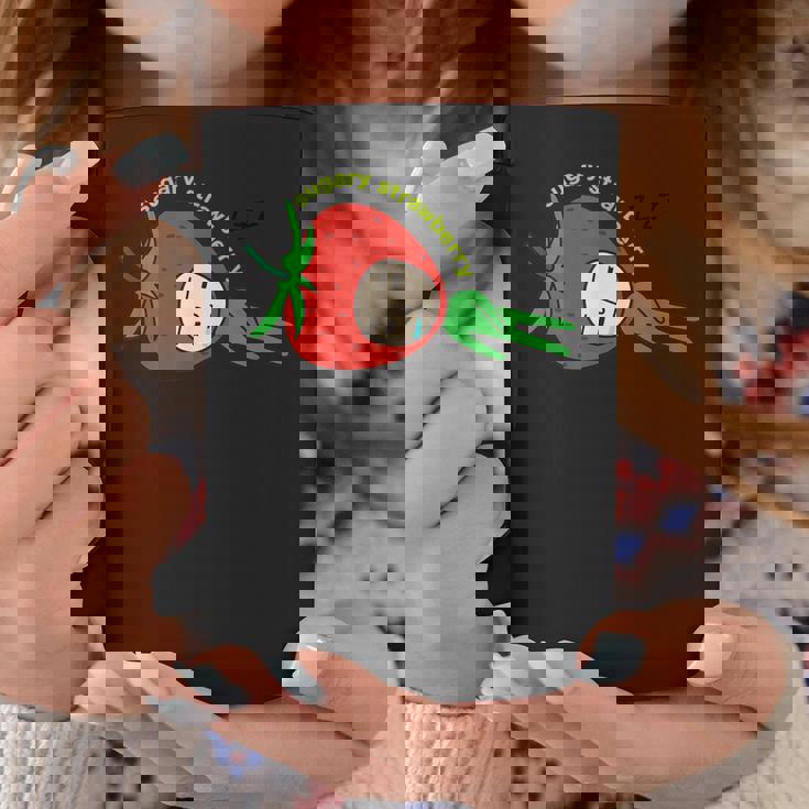 いちごグッズ イチゴイラスト いちご 果物 苺 おもしろ コーヒーマグ 面白い贈り物