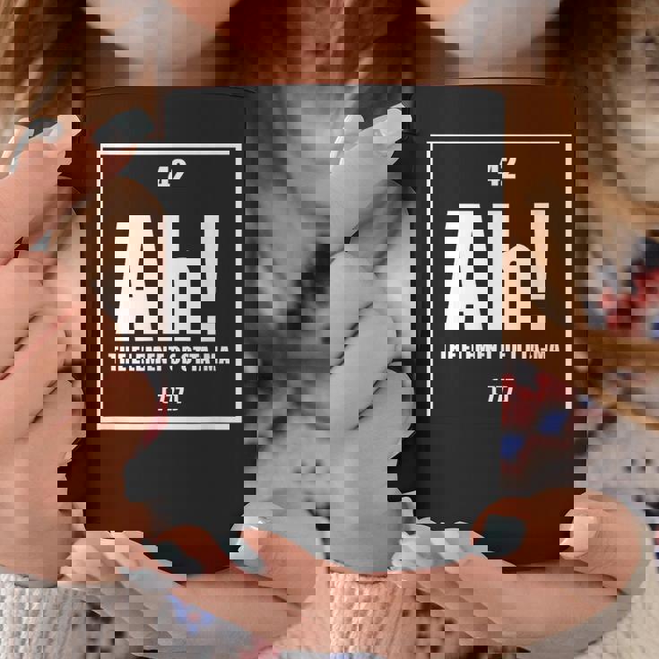 おったま Ah 元素デザイン おもしろ理系 サプライズ要素 42 ナンバー グラフィック コーヒーマグ 面白い贈り物