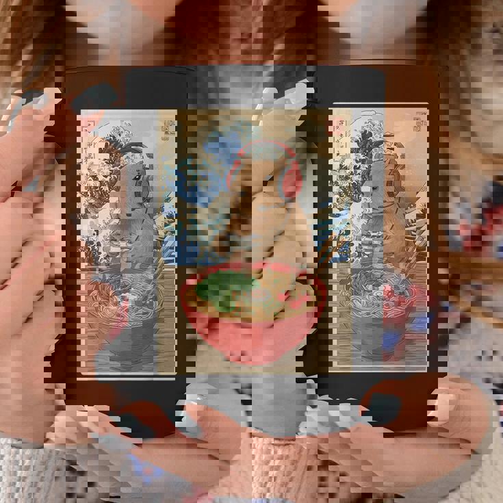 かわいい かわいい 日本人 ゲーマー 面白い ラーメン レトロ カピバラ コーヒーマグ 面白い贈り物