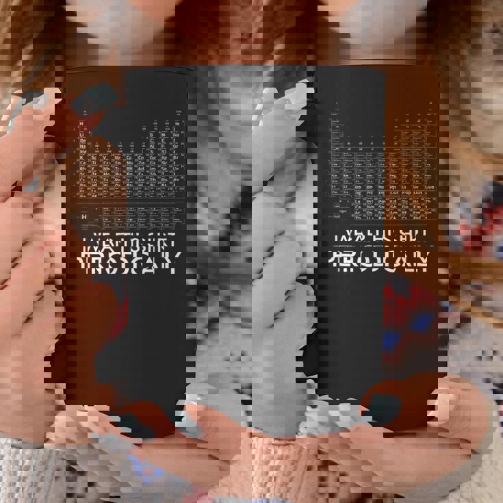 このシャツを着る 周期化学周期表 コーヒーマグ 面白い贈り物