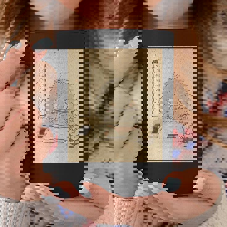 もじやもじや【日本の妖怪シリーズ】 長袖tシャツ コーヒーマグ 面白い贈り物