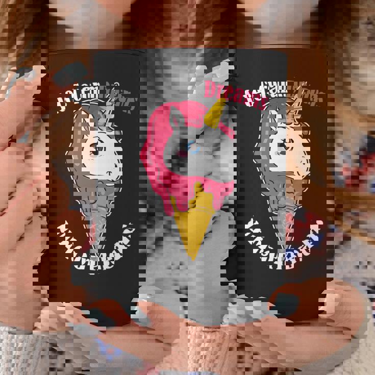 アイスクリーム 夢 ユニコーン ビームス スイーツ マジカル トリート 長袖tシャツ コーヒーマグ 面白い贈り物