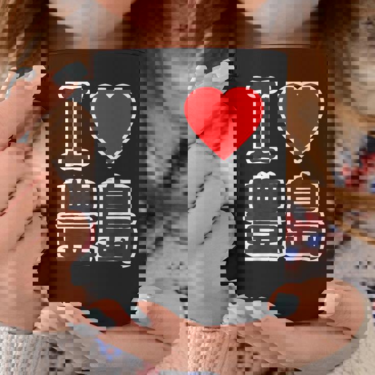 アイラブ・豊島（I Love ハート）豊島区 ビッグ 大きな文字【23区・東京都】ジモtティ 地元愛 面白い コーヒーマグ 面白い贈り物