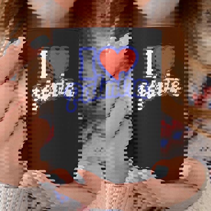 アイ・ラブ・パルミラ コーヒーマグ 面白い贈り物