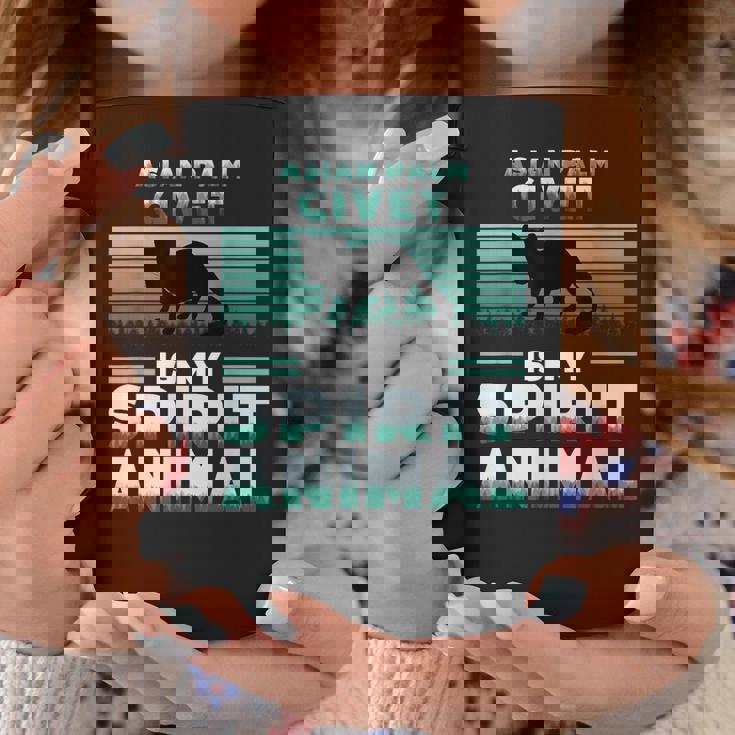 アジアンパームシベットは私のスピリットアニマルラバーです コーヒーマグ 面白い贈り物