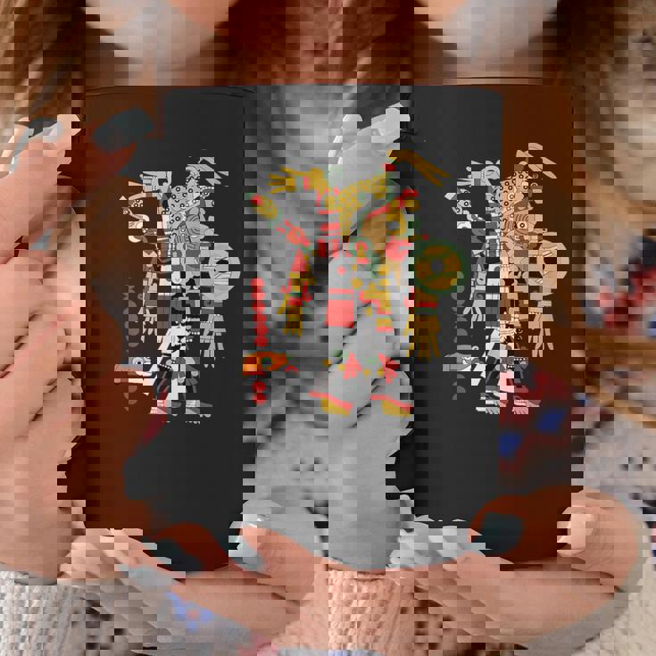 アステカ人、インカ人、メキシコの芸術彫刻マヤマヤン コーヒーマグ 面白い贈り物