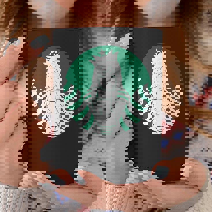 アニメスターセクシーセーラーグリーンマーメイドデザイン。 コーヒーマグ 面白い贈り物