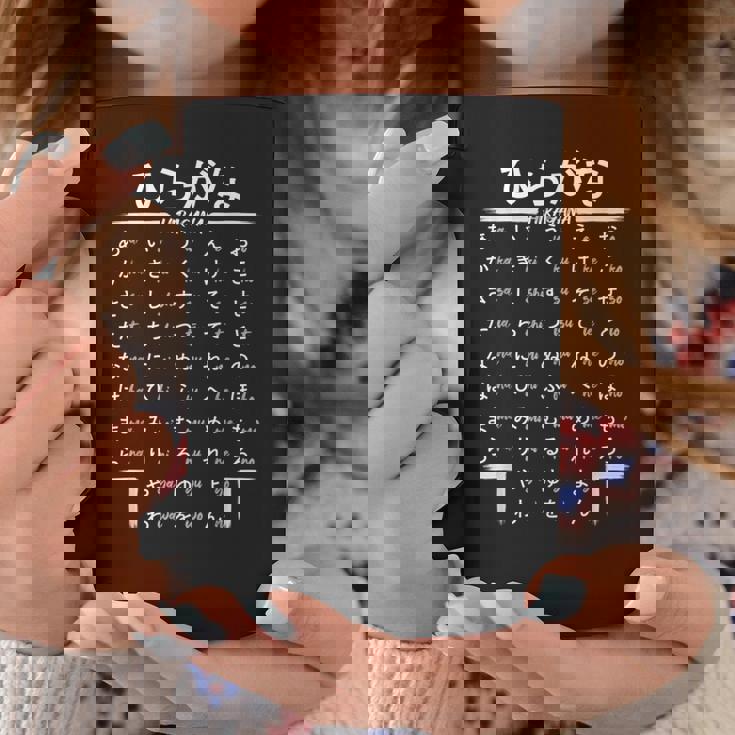 アニメ・マンガファンのための簡単日本語ひらがな学習 コーヒーマグ 面白い贈り物