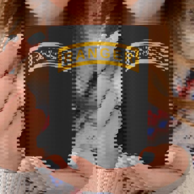 アメリカ陸軍レンジャーイエロータブ ヴィンテージ空挺兵士シャツ コーヒーマグ 面白い贈り物