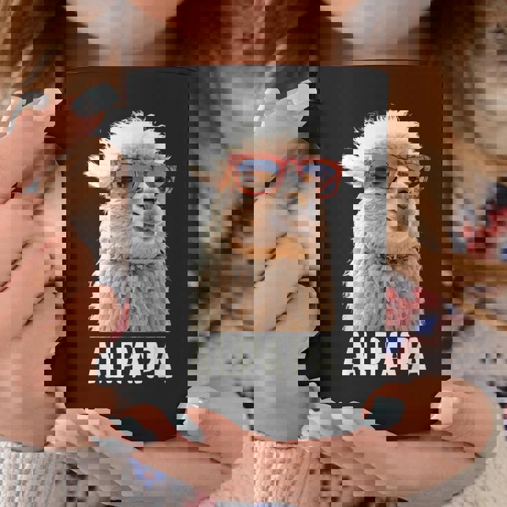 アルパカ・パパ・アルパパ・ラマ・パパ・アルパカ・パパ・ワーター・ワンダリングalpapa コーヒーマグ 面白い贈り物