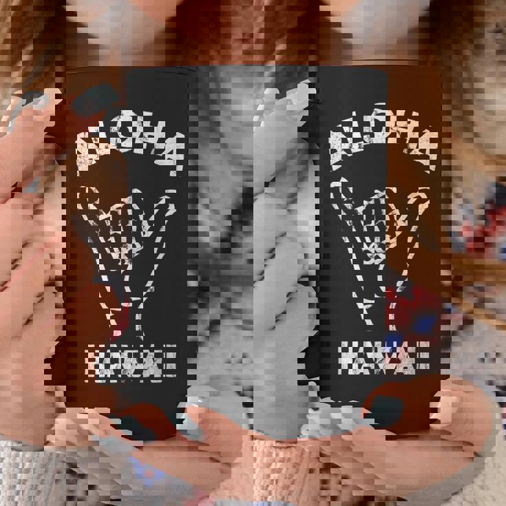 アロハ ハワイ シャカ サイン サーフ コーヒーマグ 面白い贈り物