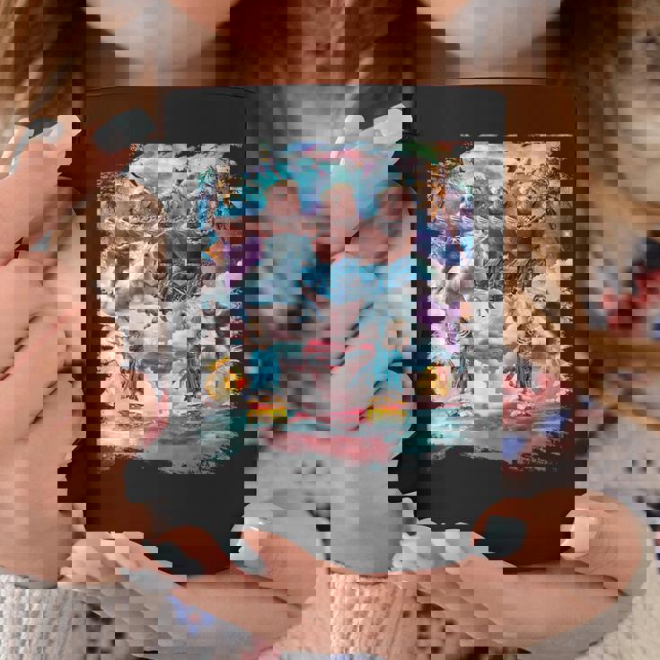 アロハ バーガー 猫 & ピザ ナマケモノ ユニコーン コーヒーマグ 面白い贈り物