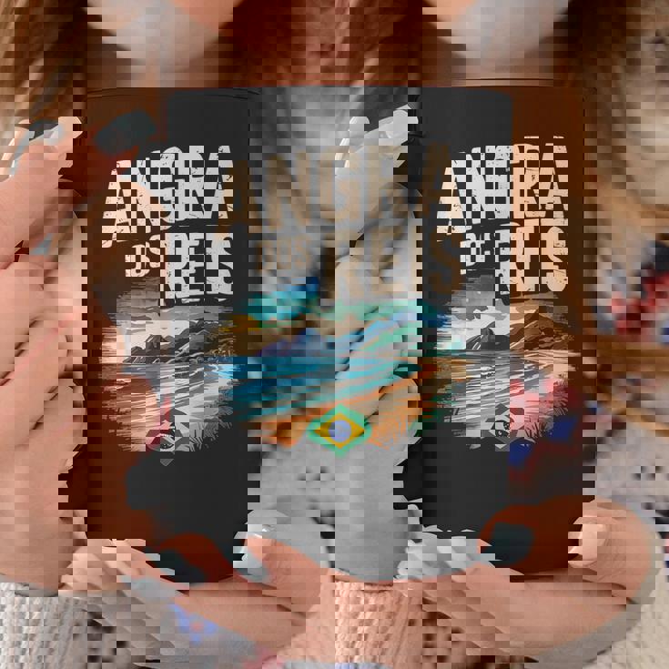 アングラ ドス レイス ブラジル シティ 旅行 旅 コーヒーマグ 面白い贈り物