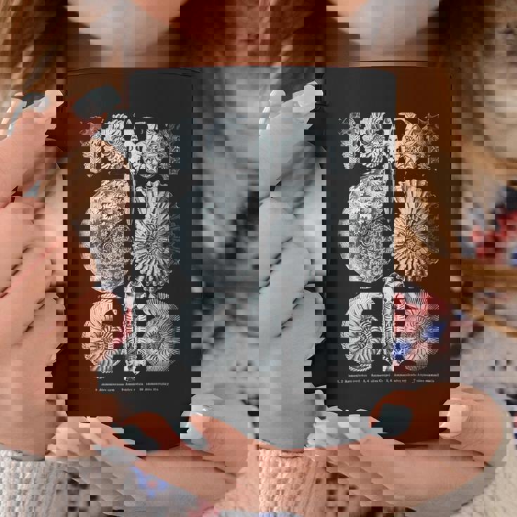 アンモナイト化石 地質学者 古生物学者研究 古生物学 コーヒーマグ 面白い贈り物