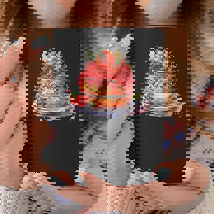 イチゴ サマーベーカリー キッチン パティシエ ストロベリーケーキ コーヒーマグ 面白い贈り物