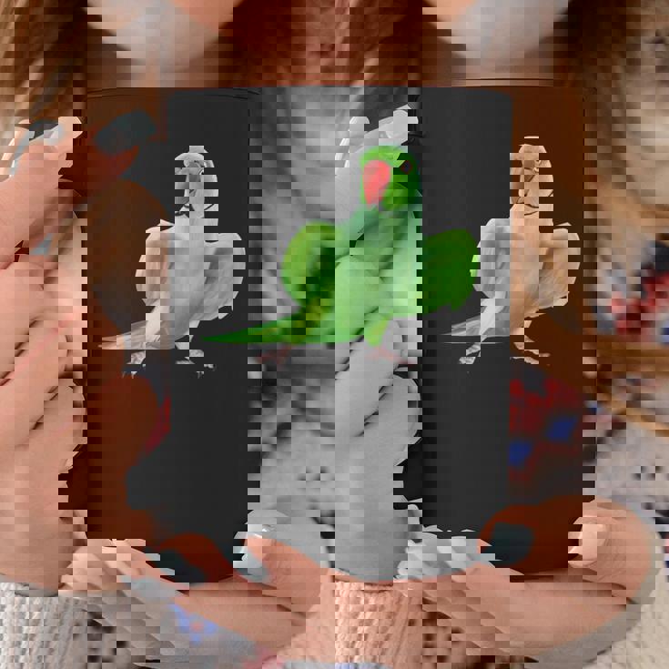 インドのワカケホンセイオウムの鳥 コーヒーマグ 面白い贈り物