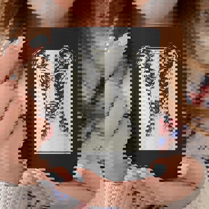 ウィペット イラスト 犬 面白い アート スケッチ コーヒーマグ 面白い贈り物