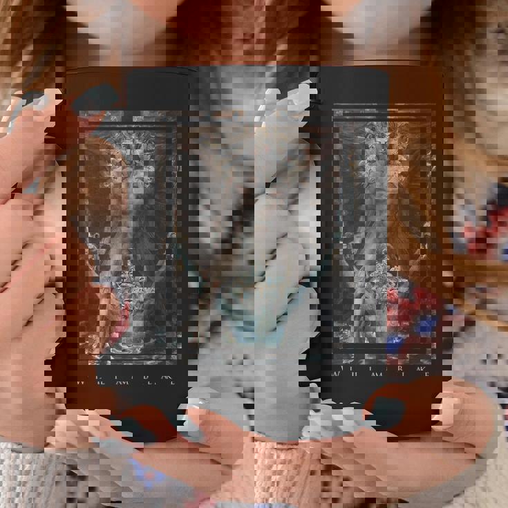 ウィリアム・ブレイク 赤い竜と海から来た獣 William Blake Red Dragon Beastea コーヒーマグ 面白い贈り物