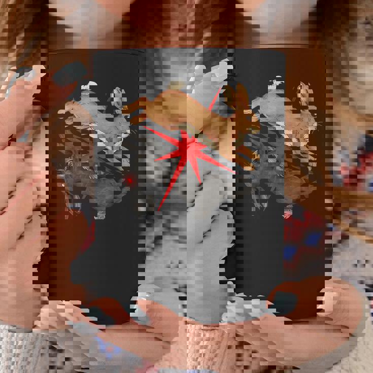 ウォーターシップ ダウン ウサギ テリアン Furrygoblincore Whimsigoth コーヒーマグ 面白い贈り物