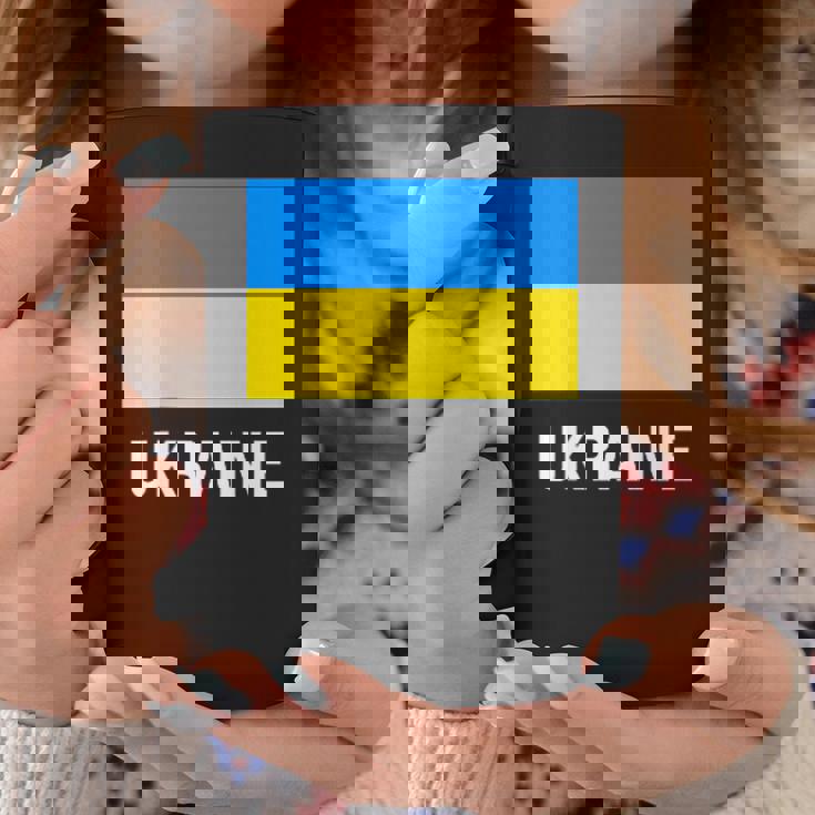 ウクライナの国旗 コーヒーマグ 面白い贈り物