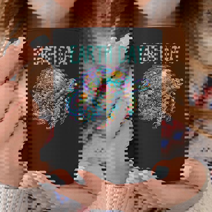 ウミガメ 地球 日 救う かわいい 惑星 学生 先生 コーヒーマグ 面白い贈り物