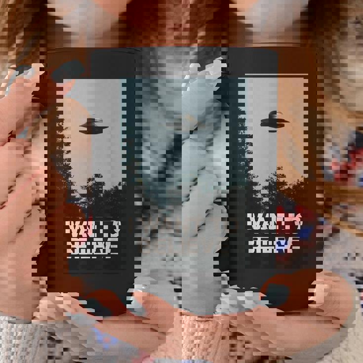 エイリアンufoアパレル「I Want To Believe」 コーヒーマグ 面白い贈り物