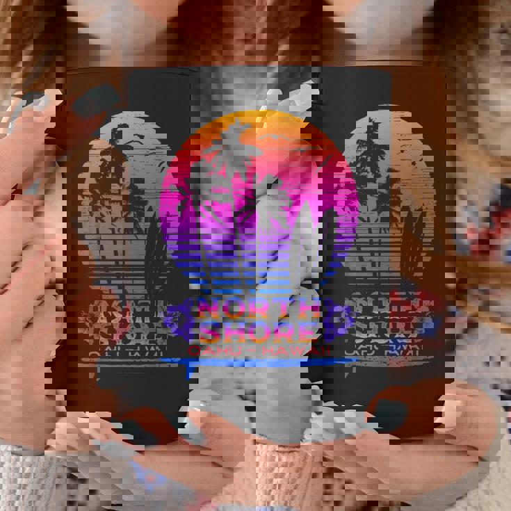 オアフ島ノースショア ハワイお土産サーフィンスタイル コーヒーマグ 面白い贈り物