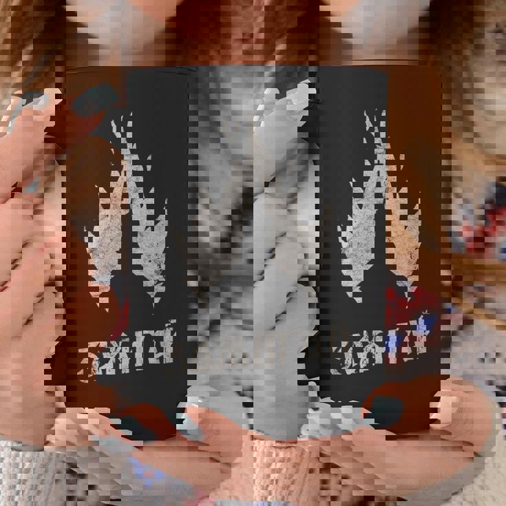 オカルト滞在ライトロシア語キリルゴシックバーニング教会グリム コーヒーマグ 面白い贈り物