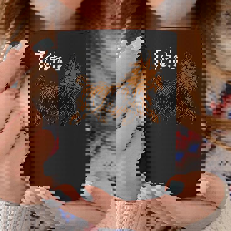 オズの魔法使いドッグシャツ アート-ドロシーの犬 Tototrutting コーヒーマグ 面白い贈り物