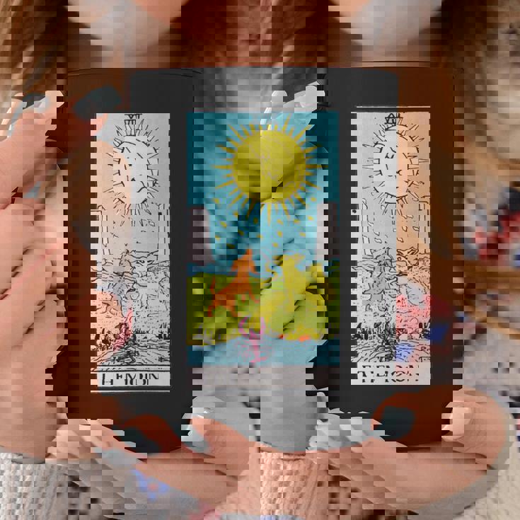 オリジナルのrider Waite Deckのムーンヴィンテージタロットカード。 長袖tシャツ コーヒーマグ 面白い贈り物