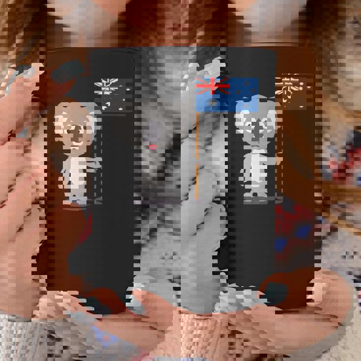 オーストラリアのコアラ オーストラリア国旗 コーヒーマグ 面白い贈り物