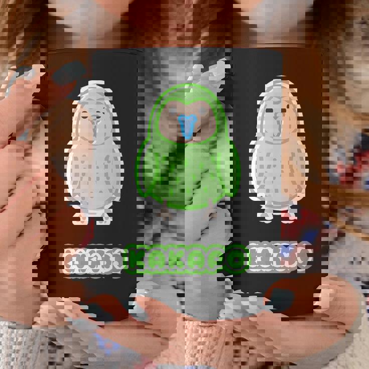 カカポ Kakapo『セルフィー』鳥【どうぶつフレンズ】動物 ゆるくて かわいい コーヒーマグ 面白い贈り物