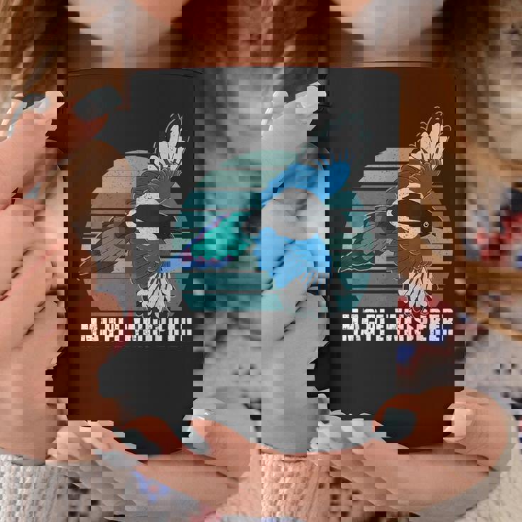 カササギ 鳥 動物 翼 バードウォッチング バーダー アウトドア 野鳥観察 コーヒーマグ 面白い贈り物