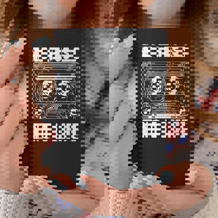 カセット No Music No Life Music Lover コーヒーマグ 面白い贈り物