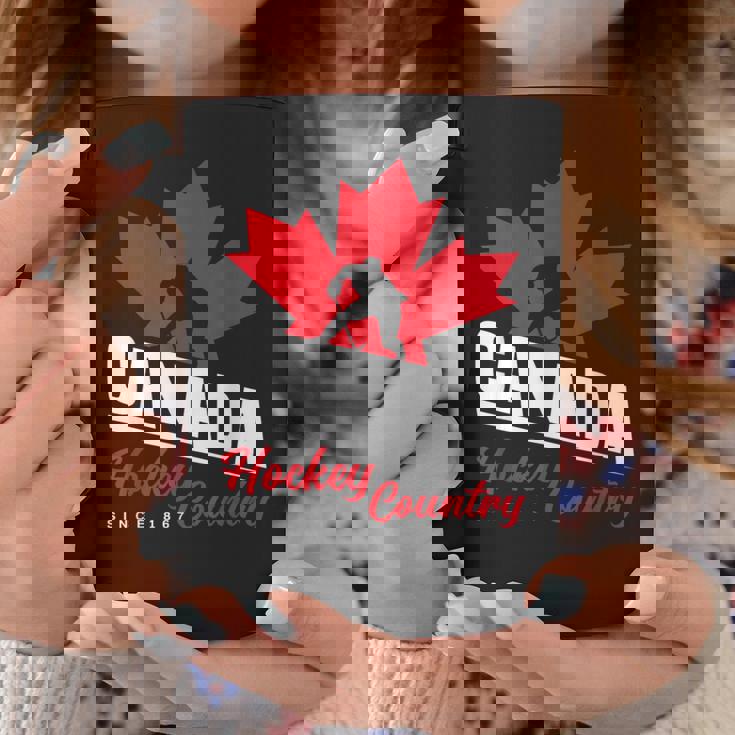 カナダホッケー メープルリーフ アイスホッケー選手 カナダ コーヒーマグ 面白い贈り物